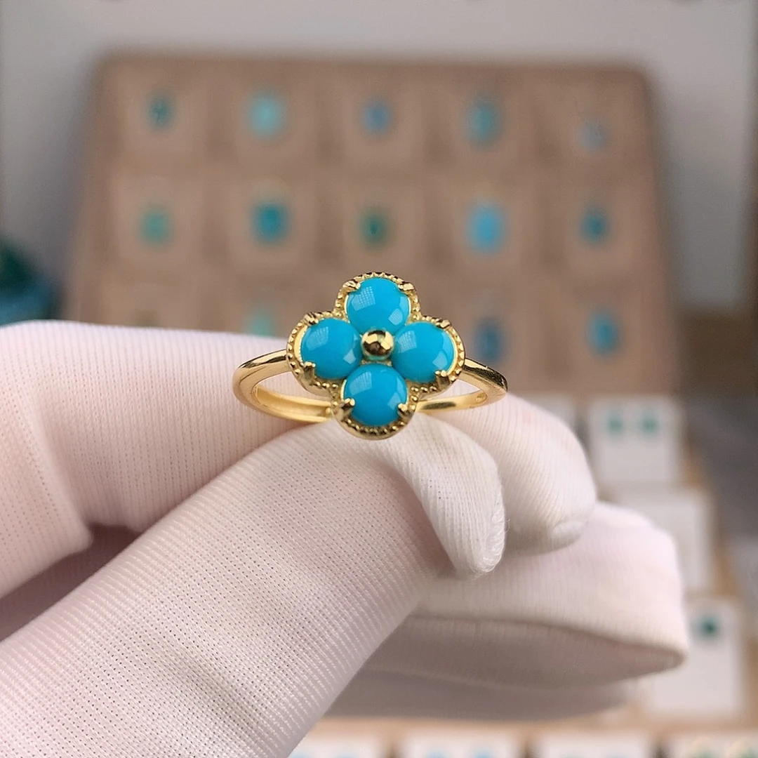 绿松石未镶嵌戒指