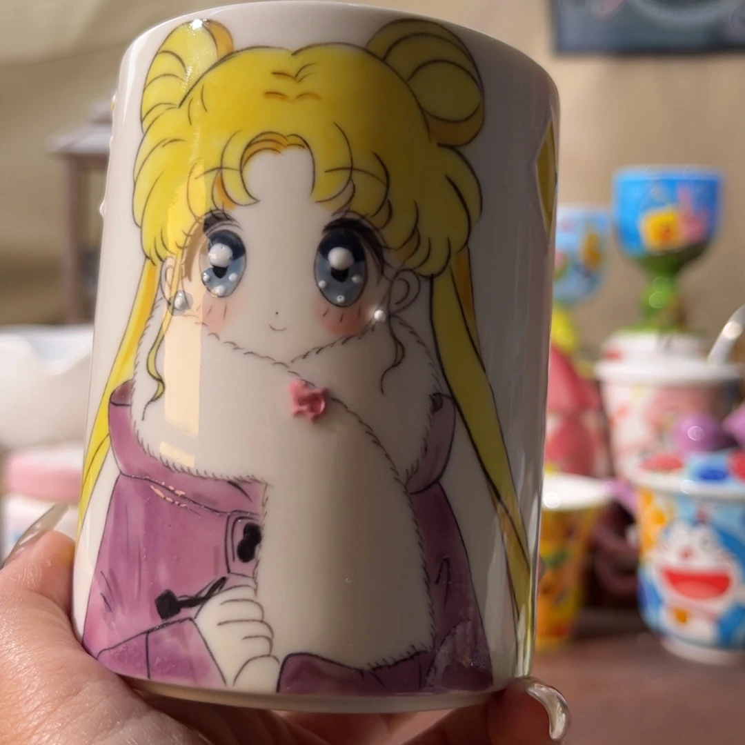 杯景德镇陶瓷文创手绘水杯