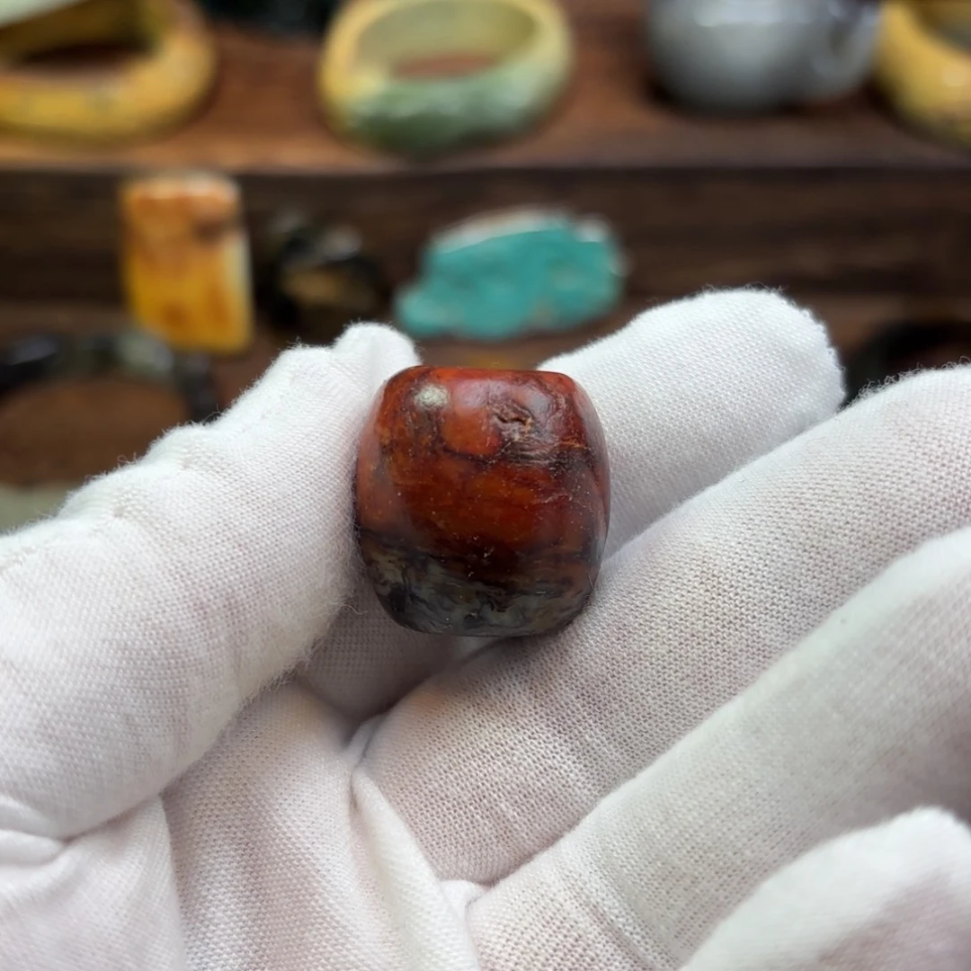 岫岩河磨玉（透闪石质玉）颈饰未镶嵌