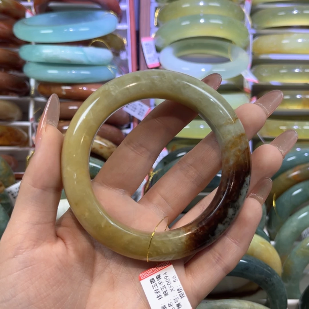 【闪购商品】岫玉未镶嵌精品岫玉手镯