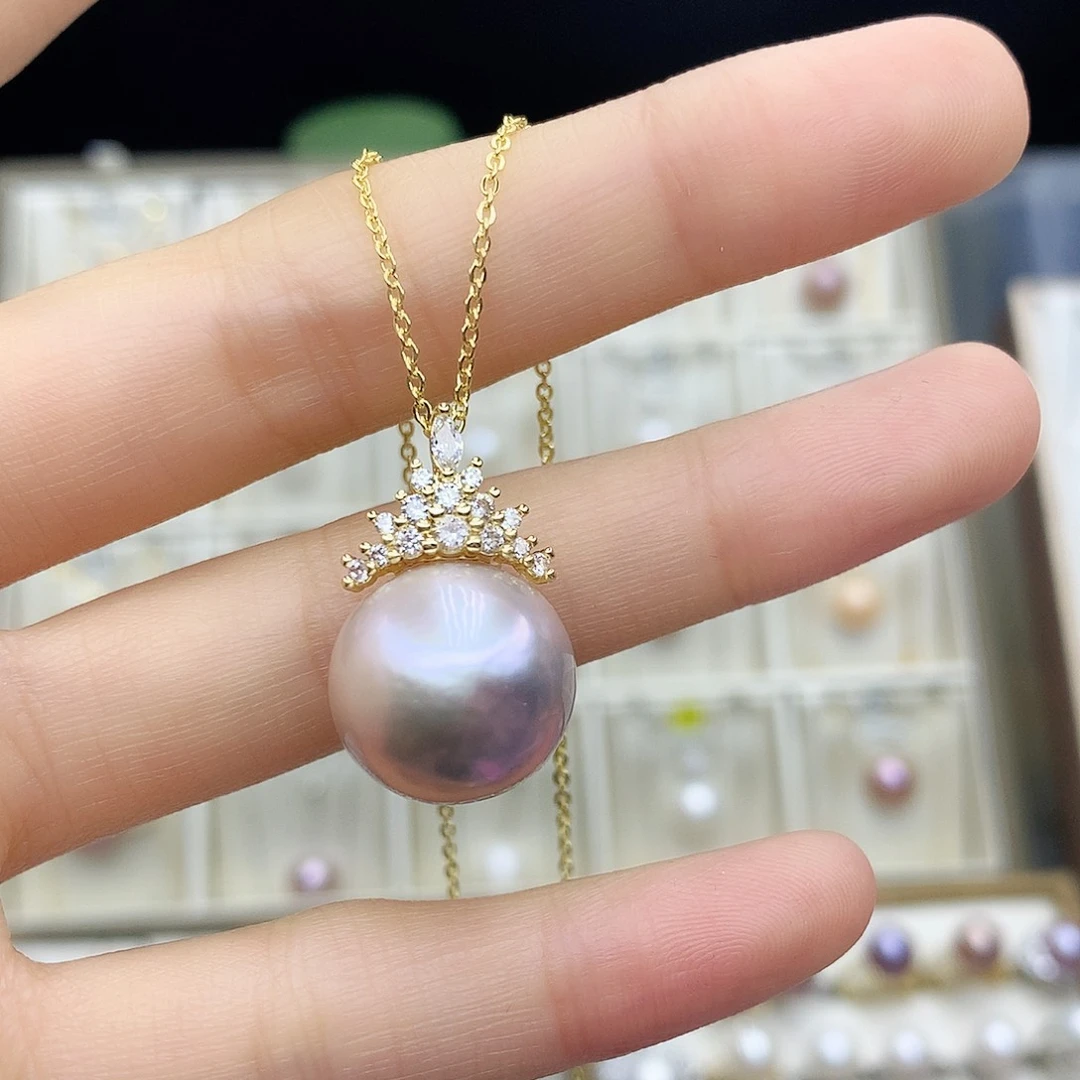 淡水珍珠颈饰合金