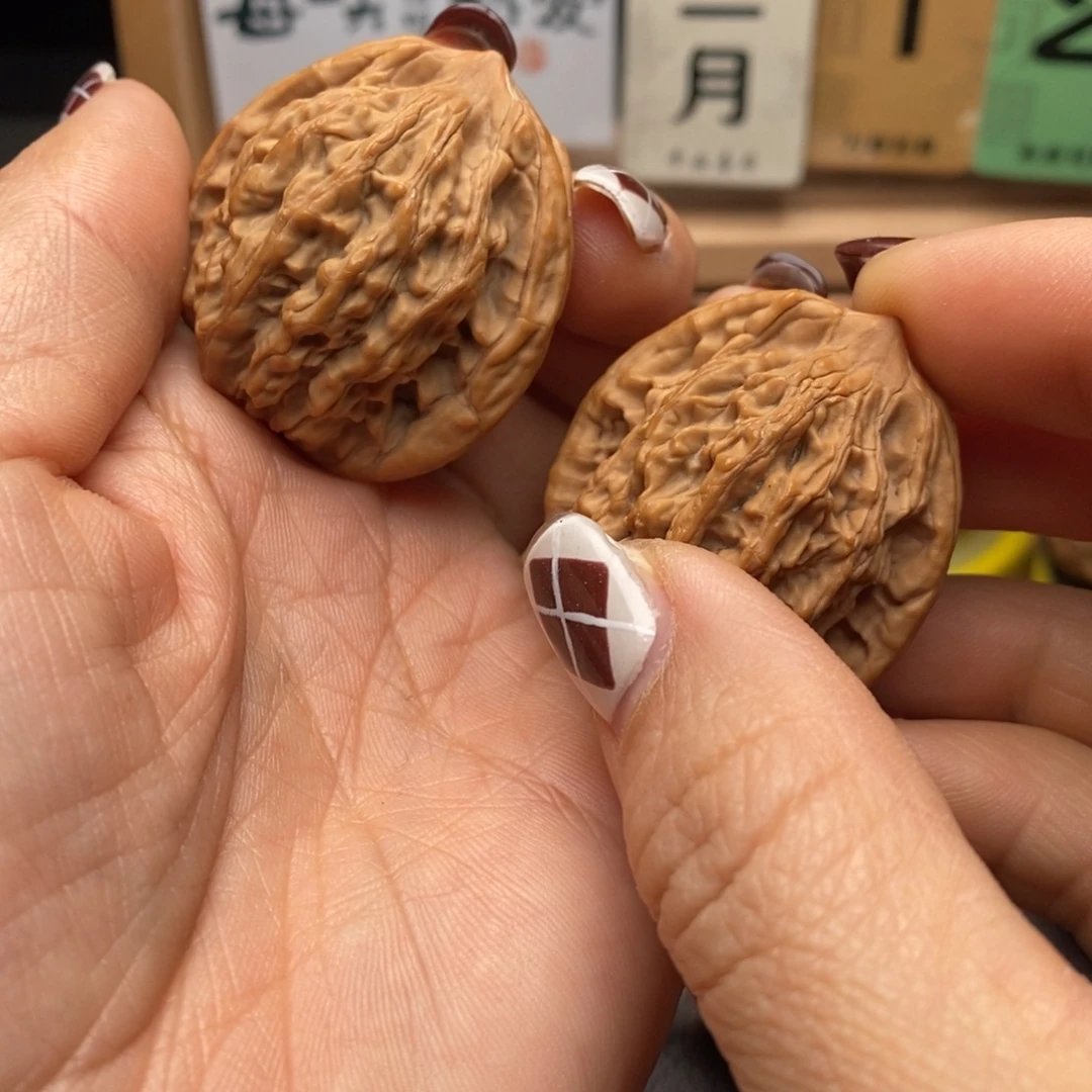 把件文玩核桃虎头