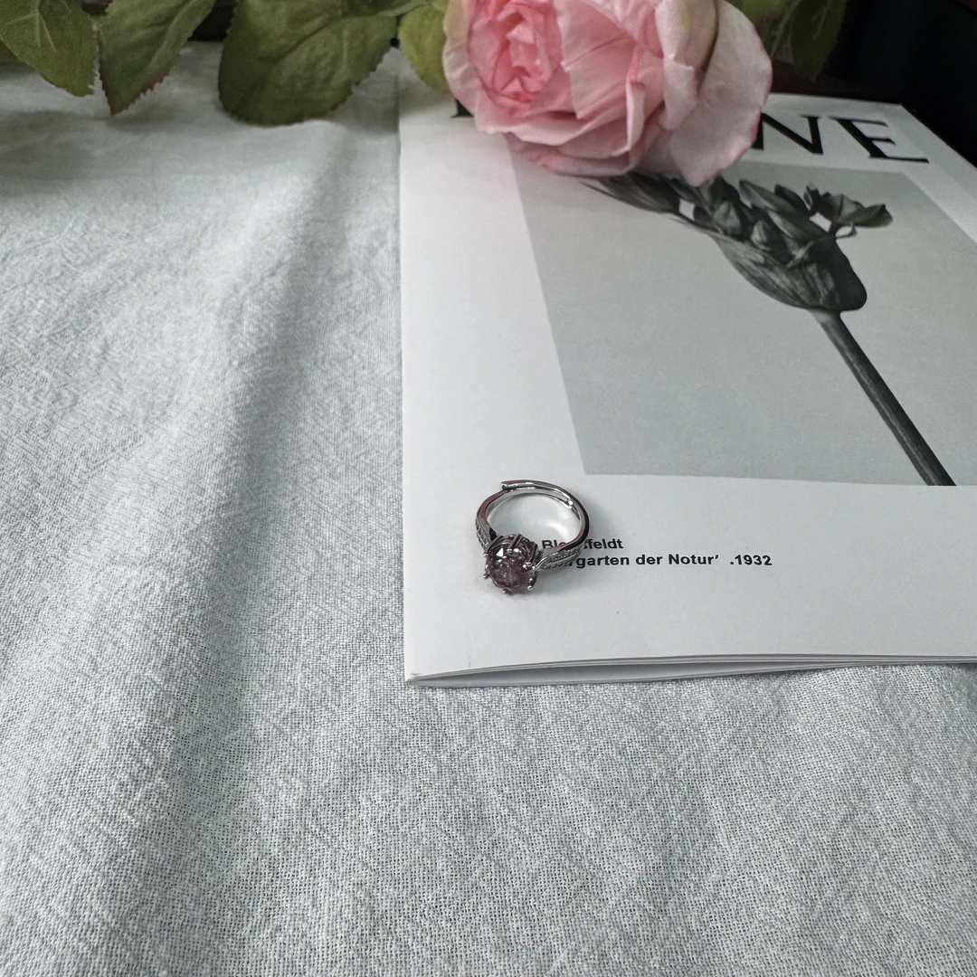 高定珠宝粉宝戒指HF1023S068