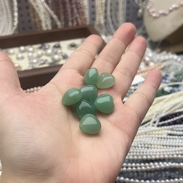 玛瑙/玉髓未镶嵌珠宝半成品5个15mm左右东陵玉屁桃