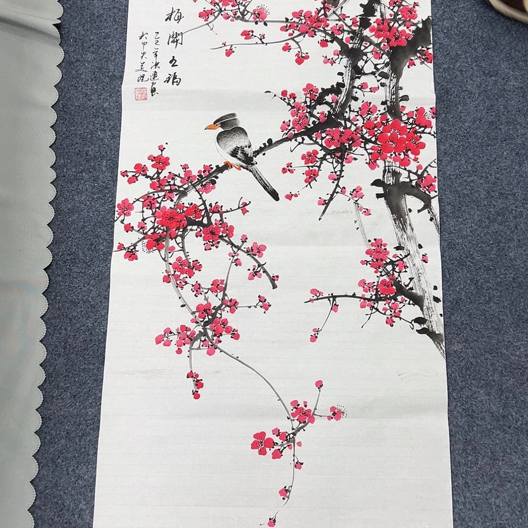国画国画作品纯手绘作品