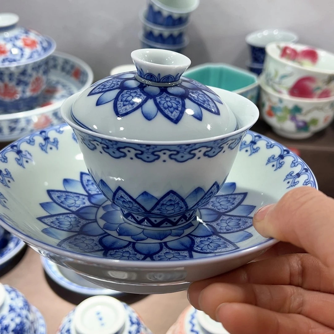 盖碗景德镇去景德镇等着你的光临哦打