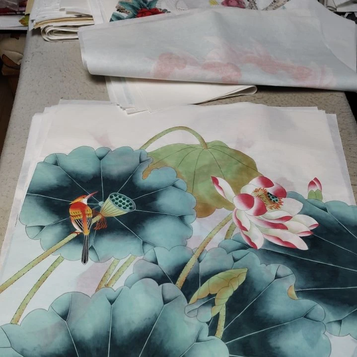 满***狼国画国画花鸟花鸟花鸟