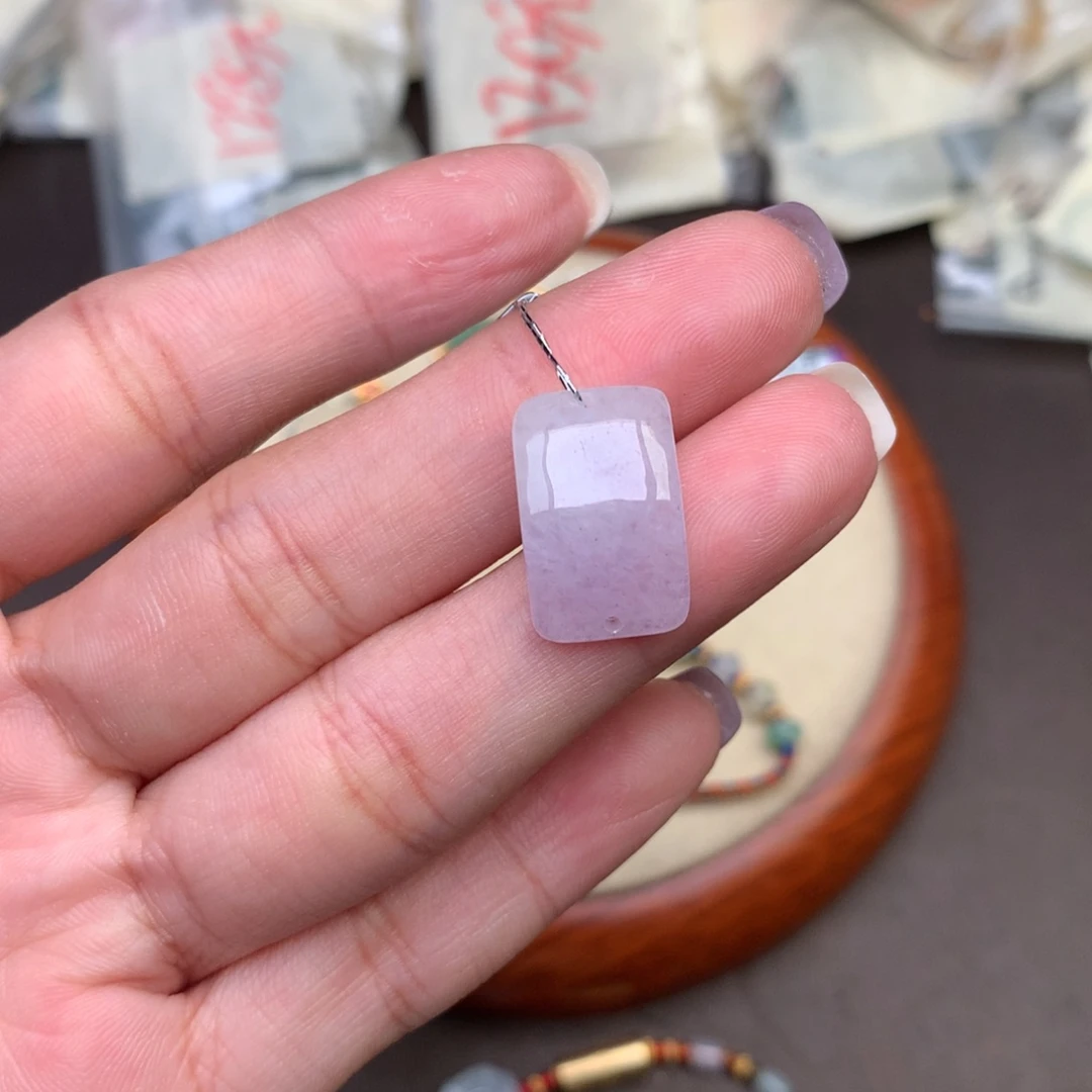 翡翠未镶嵌挂件一