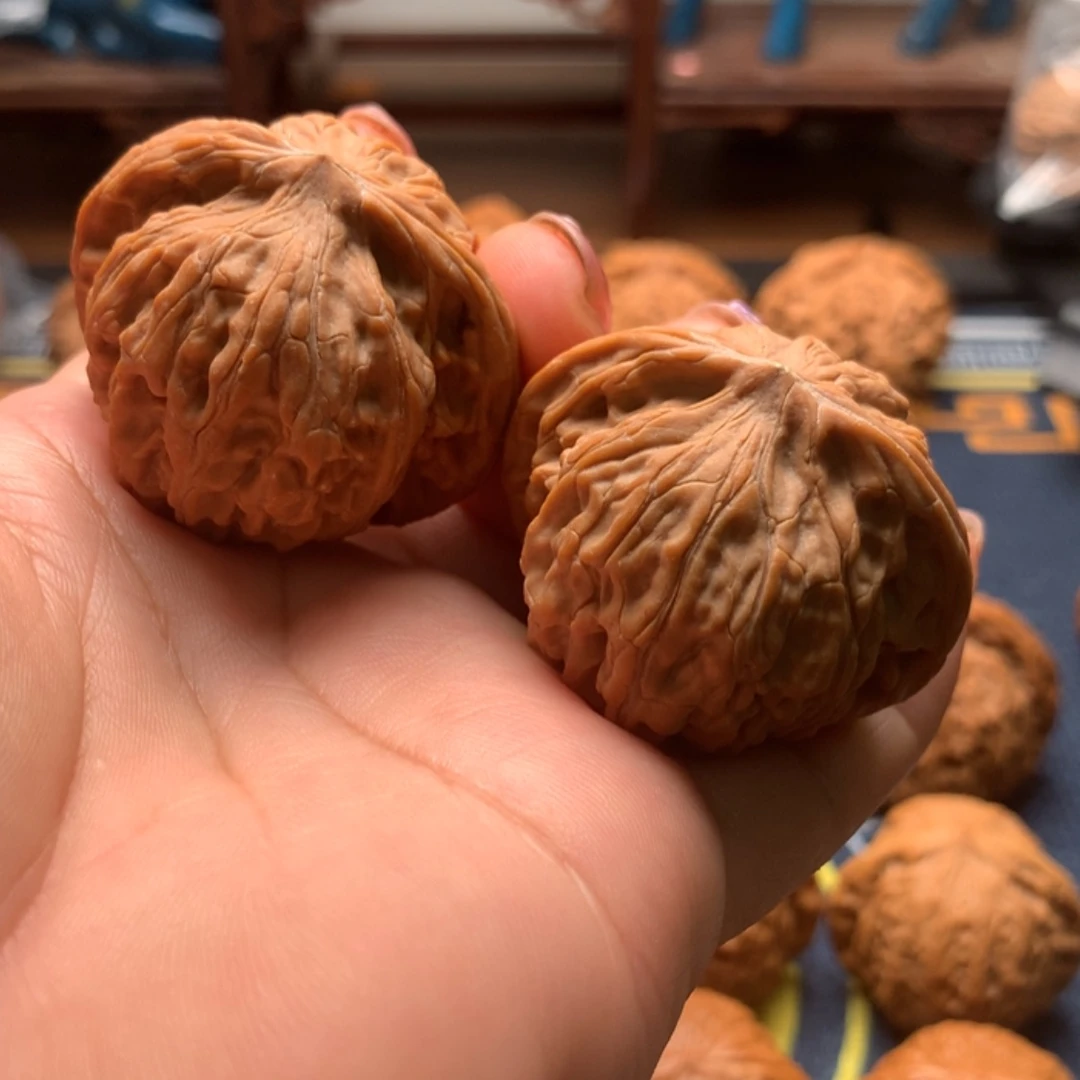【闪购商品】把件文玩核桃z*磨盘40