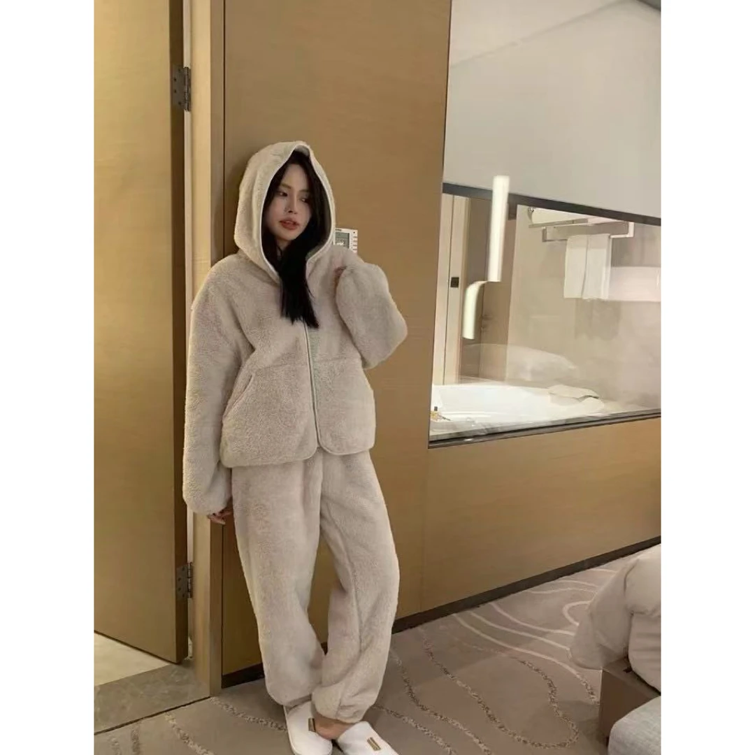 【仙仙推荐】李允珍Liyunzhen连帽家居套装6318