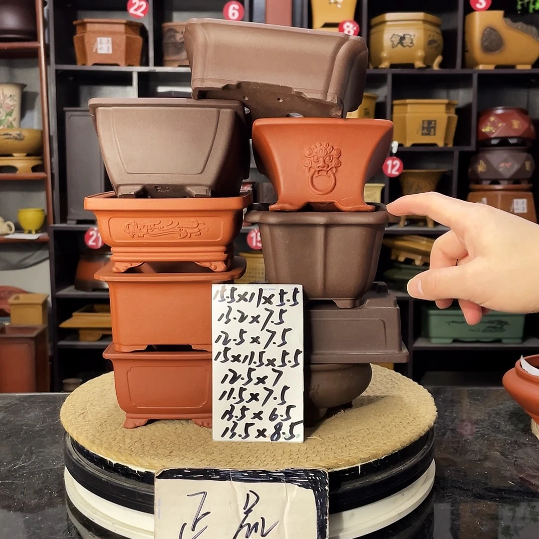 D-盆尚好紫砂花盆