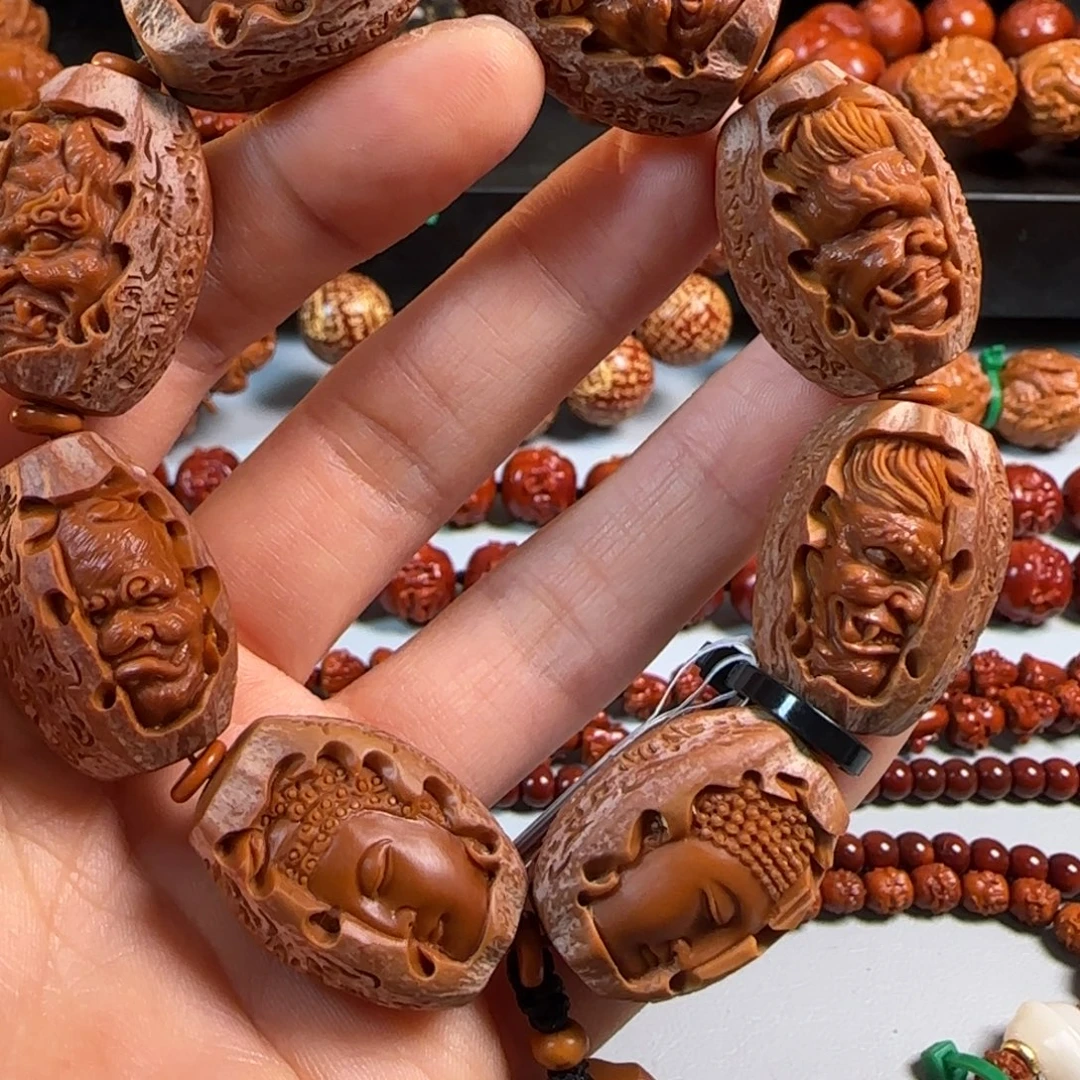 手串/手链橄榄核20一念魔佛手串水晶核