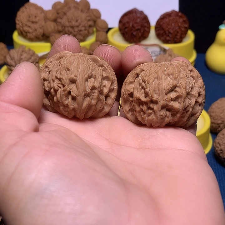 吊坠文玩核桃磨盘44