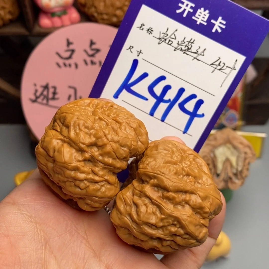 手***忈文玩核桃吊坠蛤蟆头42