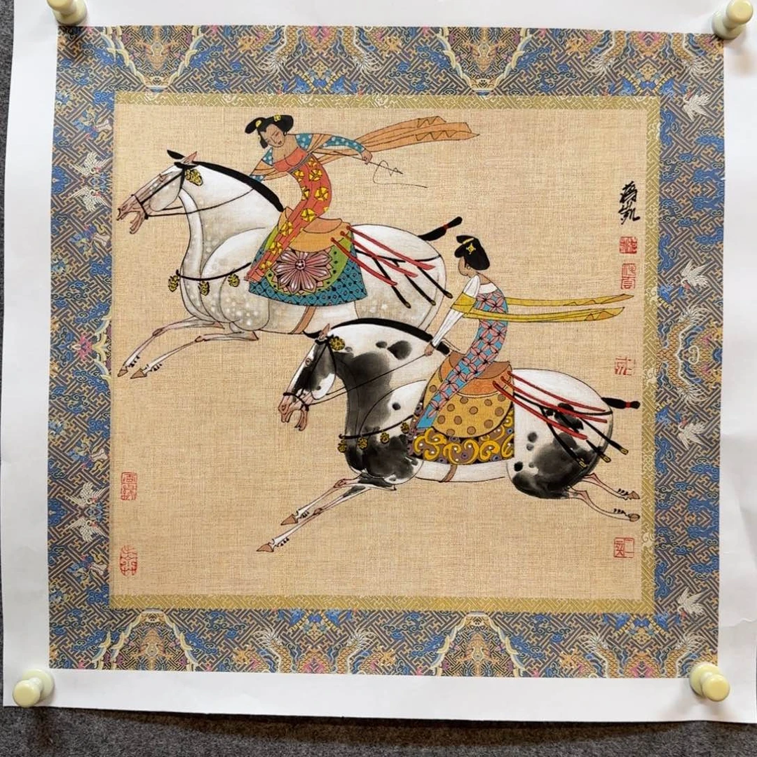 国画蒋凯老师手绘作品