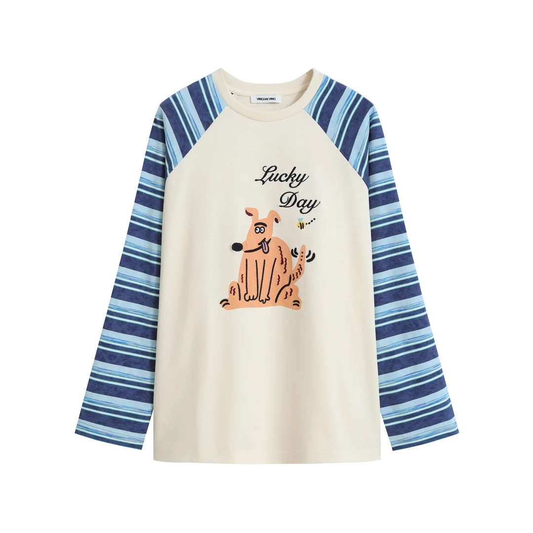 【邵邵专属】YANGHAIYANG 快乐修狗插肩袖