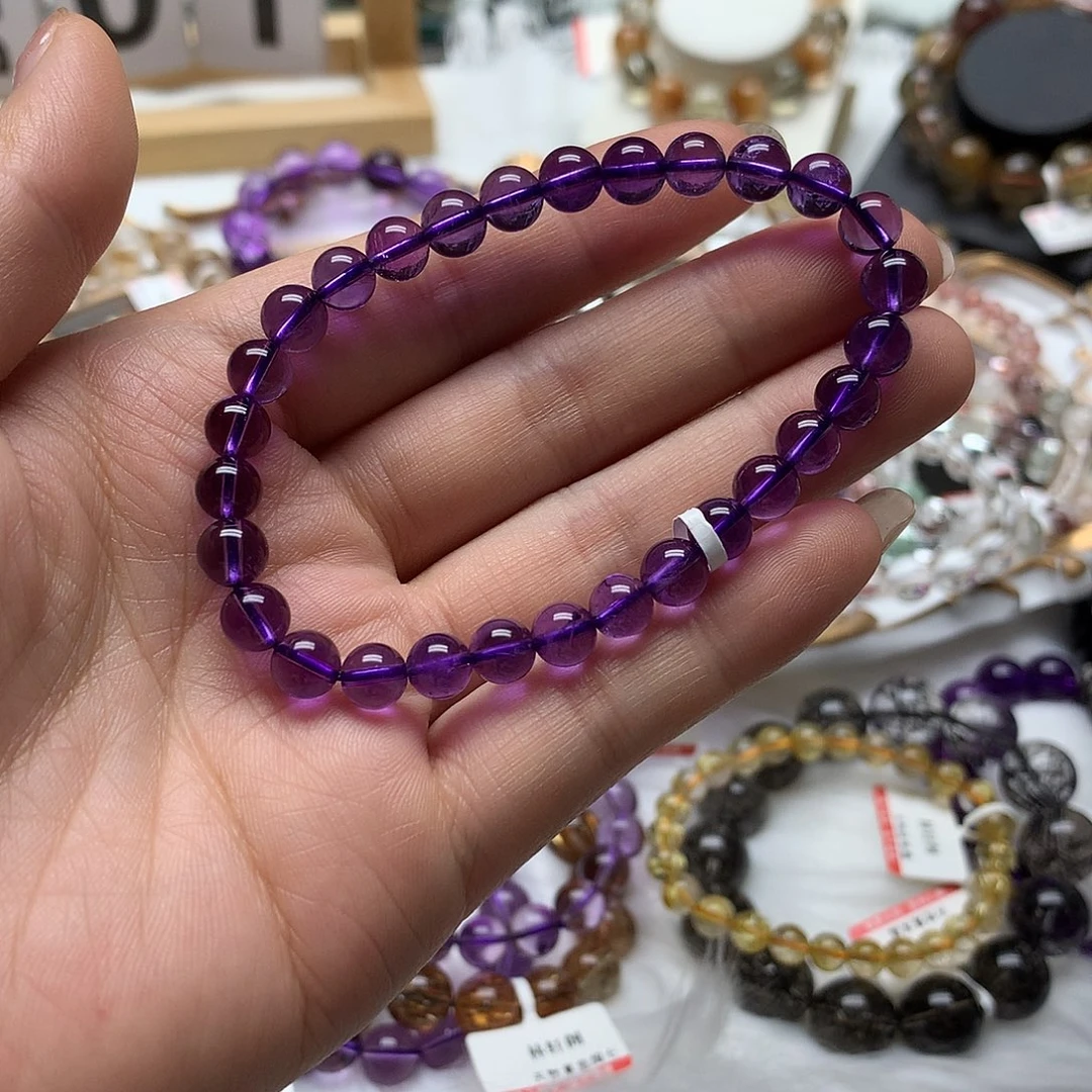 水晶未镶嵌手链手链