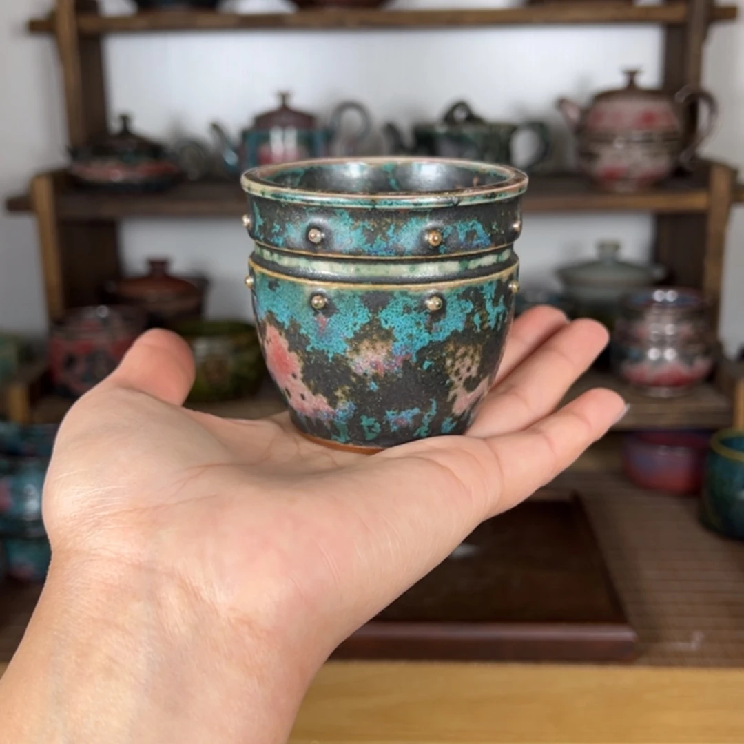 摆件陶李自伟钧瓷 神垕镇原产地