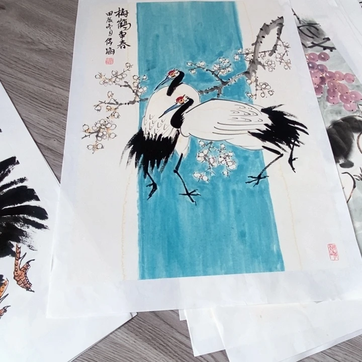 国画爱***子绘画作品欣赏