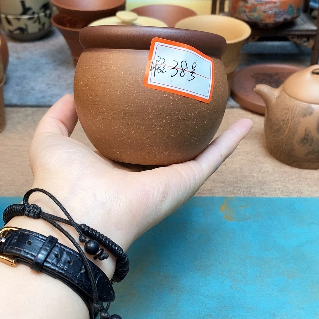 长款宜兴紫砂茶具杯38