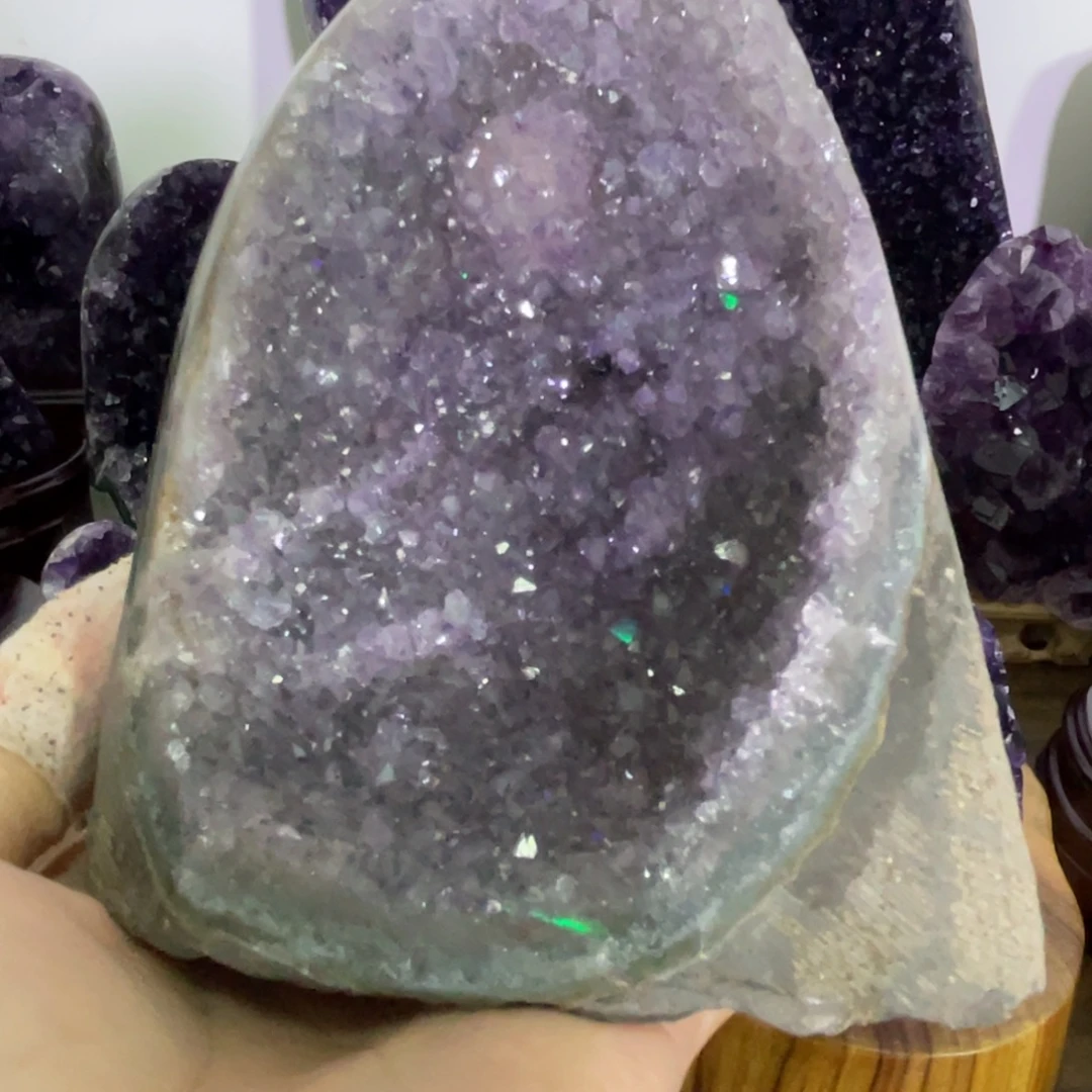 未镶嵌大型摆件（非配饰）紫晶