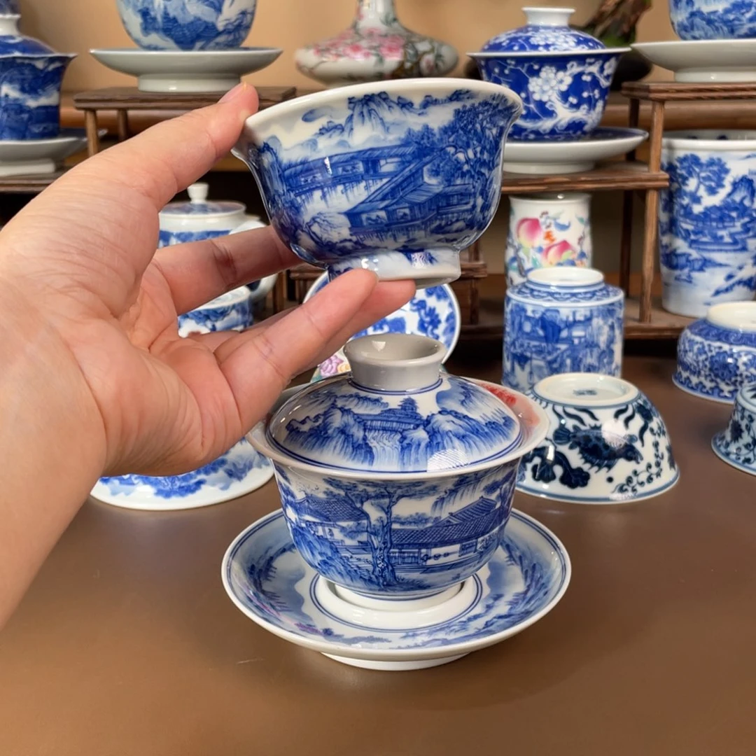 景德镇陶瓷手工手绘