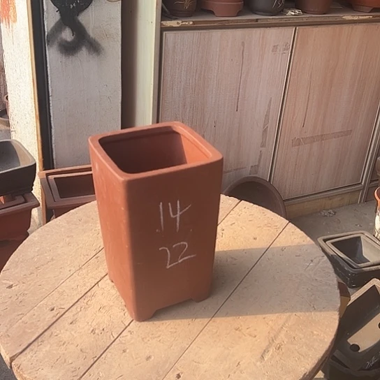 紫砂花盆透气花盆