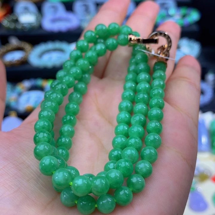 未镶嵌手链翡翠翡翠