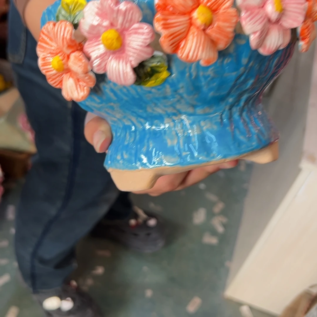 满20米秒退拉黑花盆