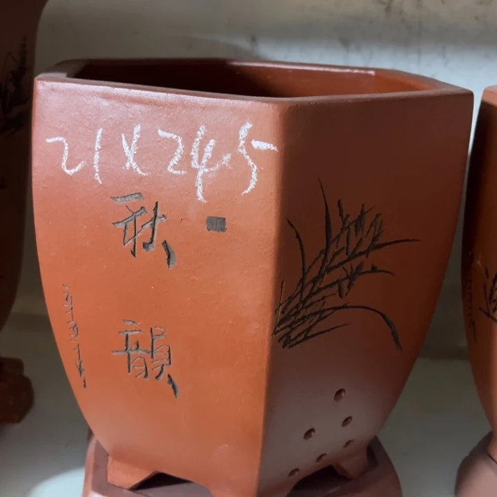 紫砂花盆宜兴紫砂