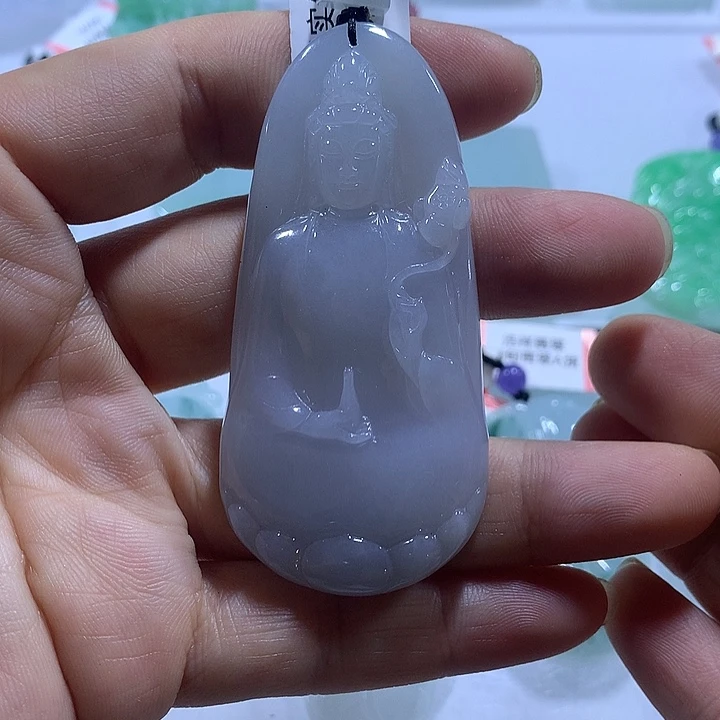 翡翠未镶嵌颈饰天然翡翠A货吊坠