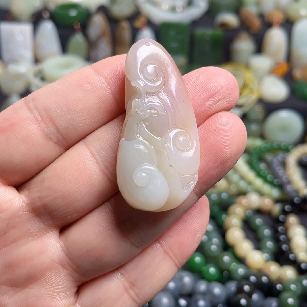 和田玉（子料）未镶嵌吊坠(不含链)