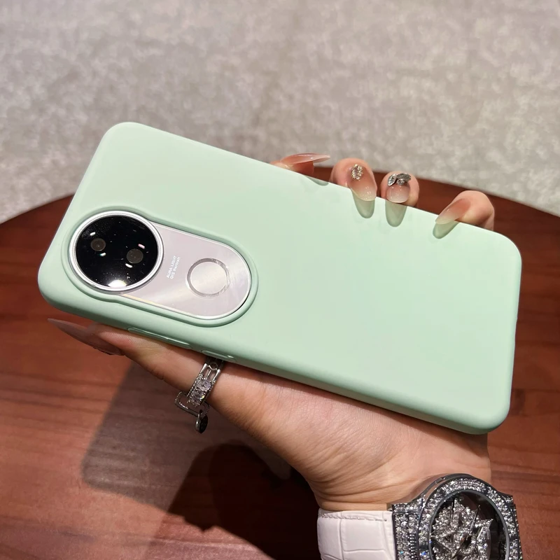 真液态硅胶适用vivoS20手机壳简约软壳vivoS19Pro/S18全包防摔