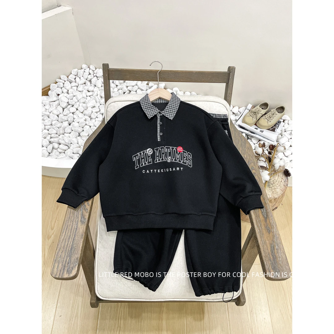 【8.28新款】童装男儿童运动套装2025春秋新款两件套MMT831236