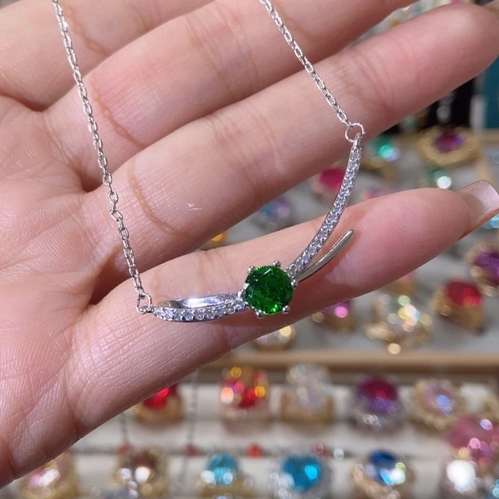 66锆石（处理）项链