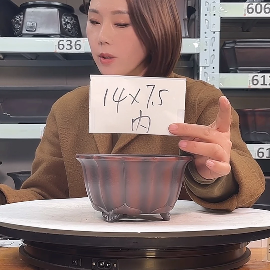 紫砂花盆宜兴紫砂51号