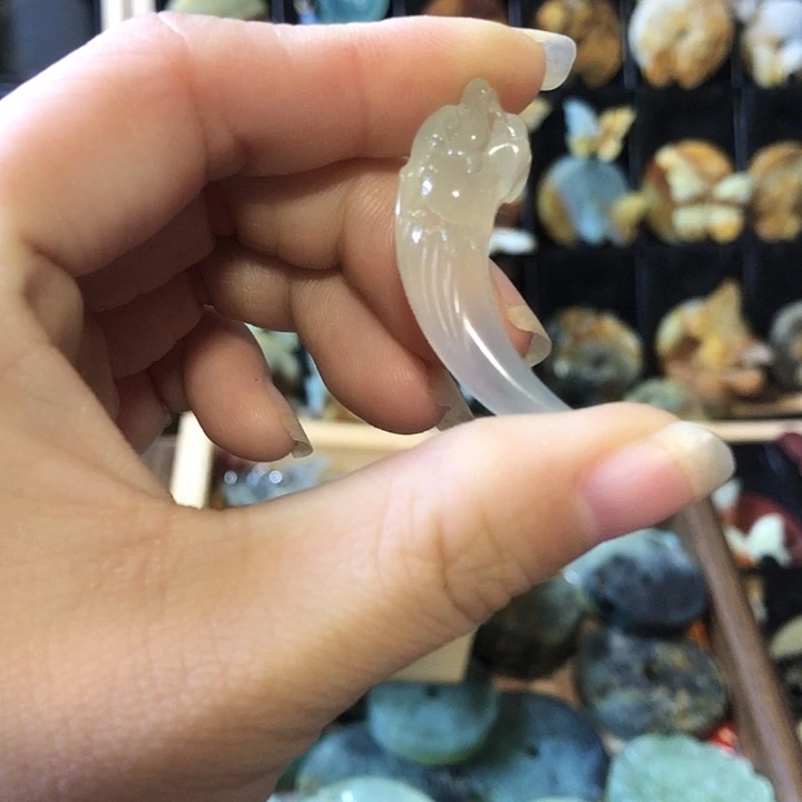 岫玉未镶嵌岫玉挂件