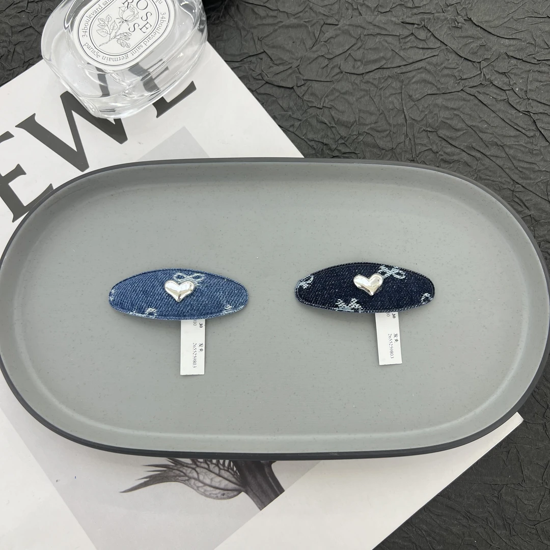 【林灵饰品】泡菜手工复古时尚百搭小众气质牛仔发夹