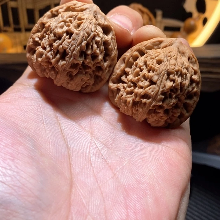 文玩核桃把件繁*40三角福利
