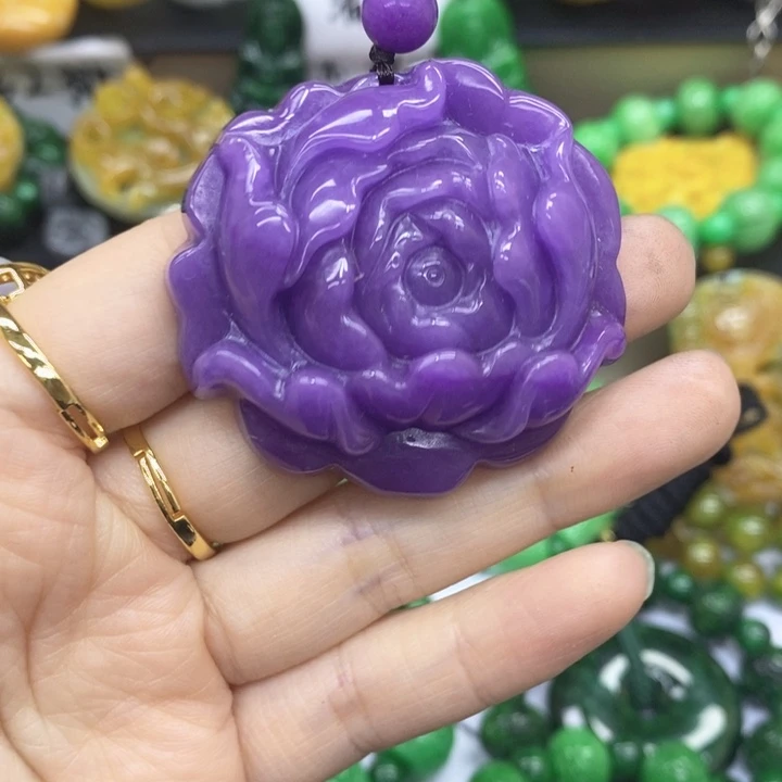 ****初翡翠未镶嵌颈饰项链30