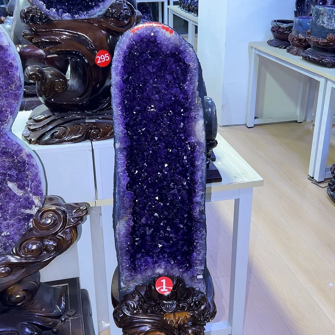 紫晶未镶嵌大型摆件（非配饰）