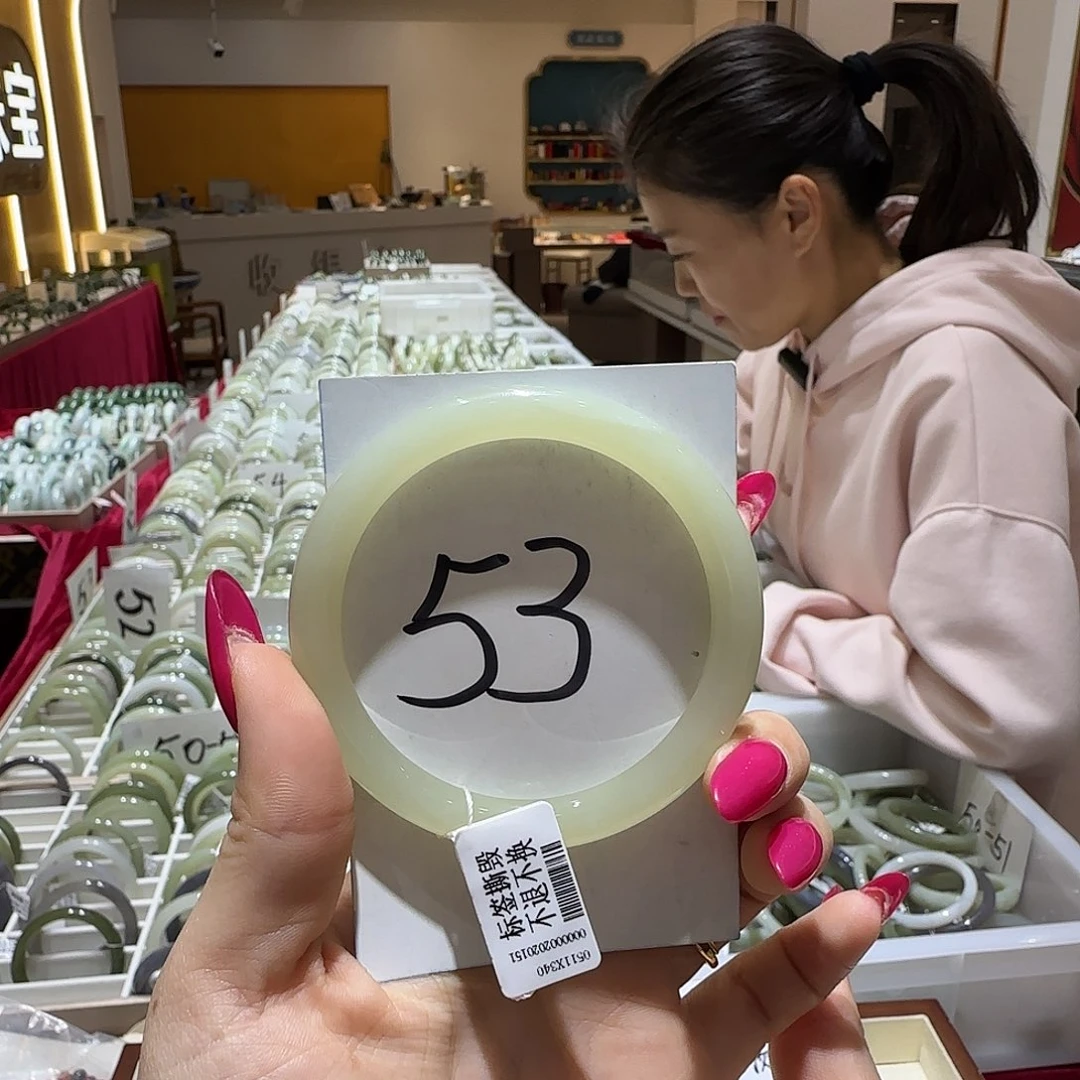 和田玉未镶嵌手镯808