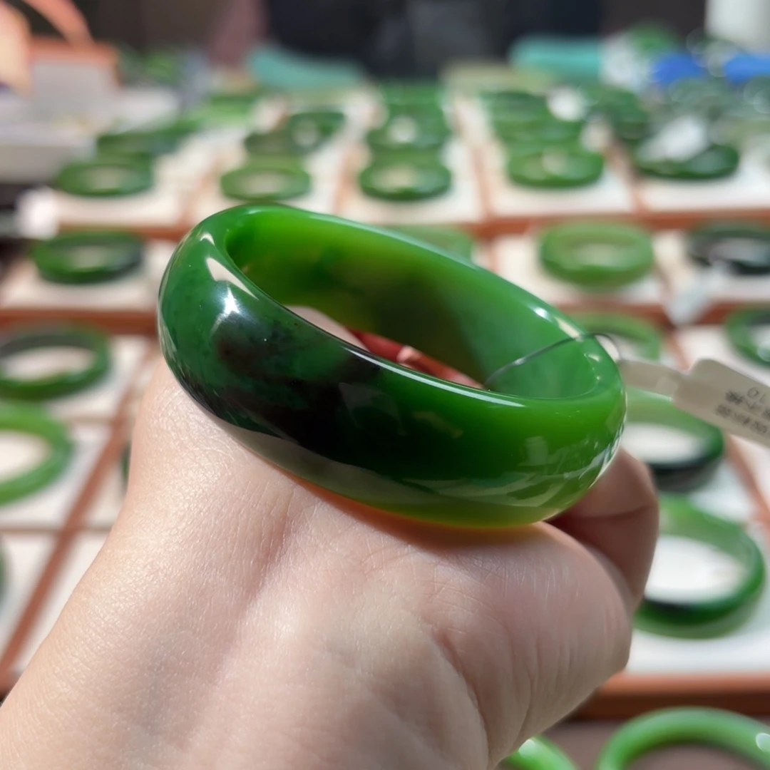 未镶嵌手镯和田玉（碧玉）58