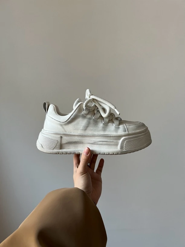 钟世岩9769增高五公分同款厚底百搭脏脏小白鞋ins运动韩版男鞋