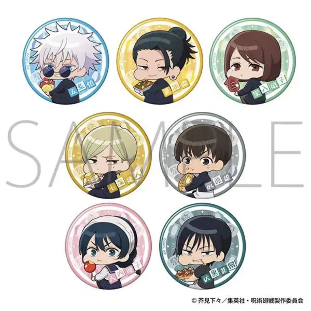 咒术回战 甜甜圈二弹吧唧徽章（默认代拆）