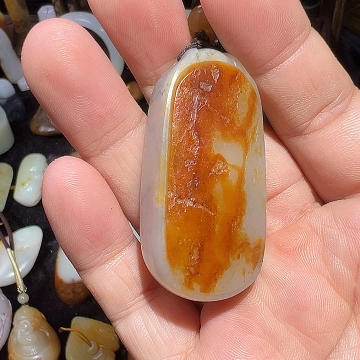 吊坠(不含链)未镶嵌和田玉