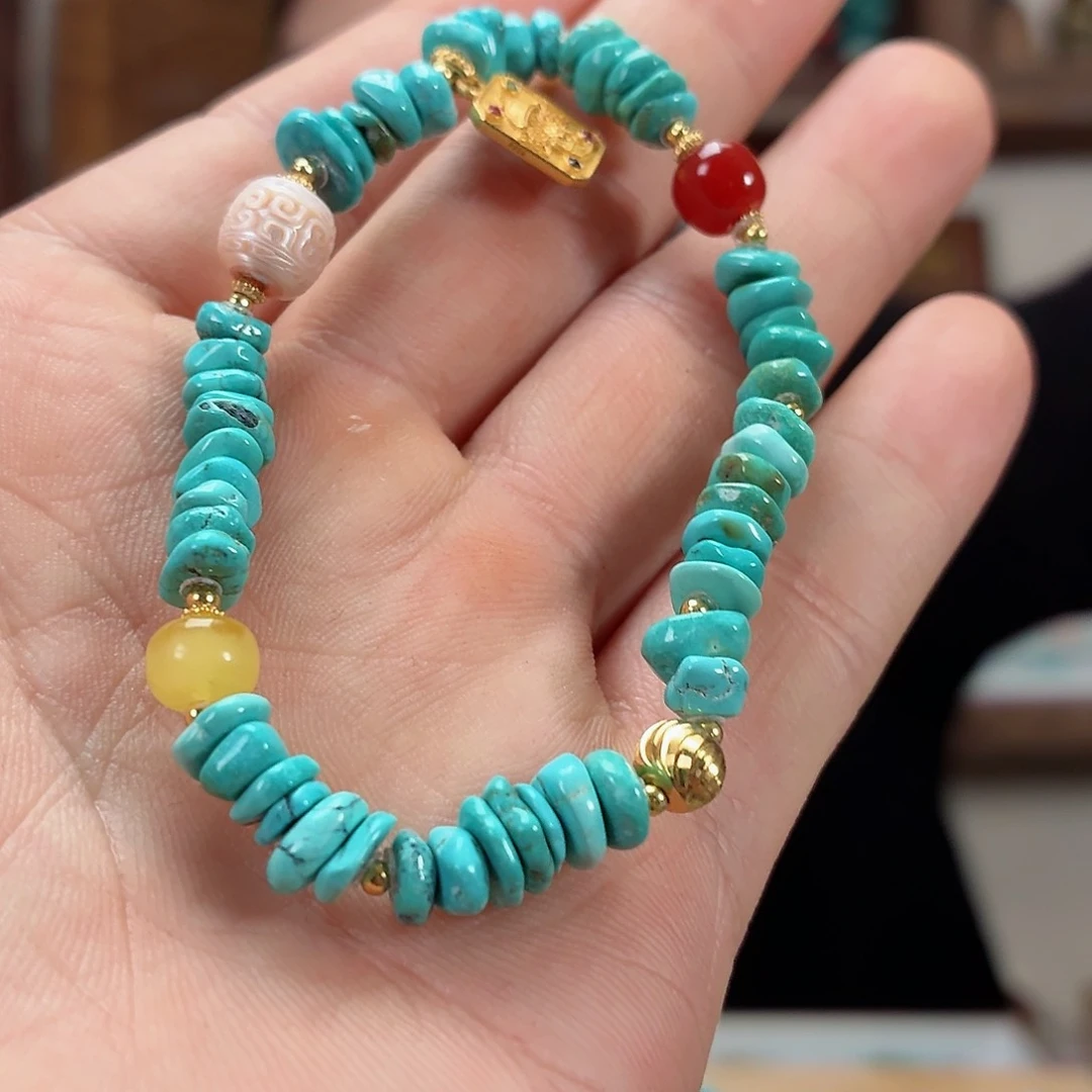 未镶嵌绿松石珠宝奇石