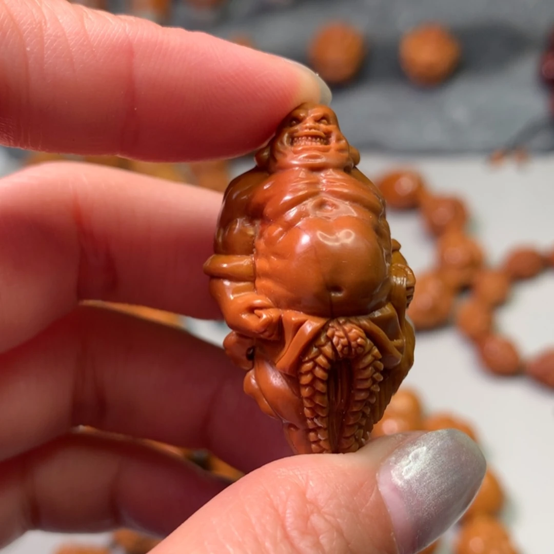 【闪购商品】橄榄核手串/手链凡*铁链肌肉恶僧