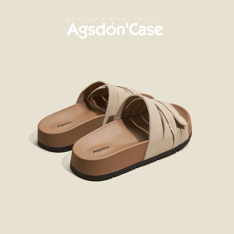 452211厚底拖鞋女2025新款夏季外穿透气勃肯凉拖鞋软底不累脚Q