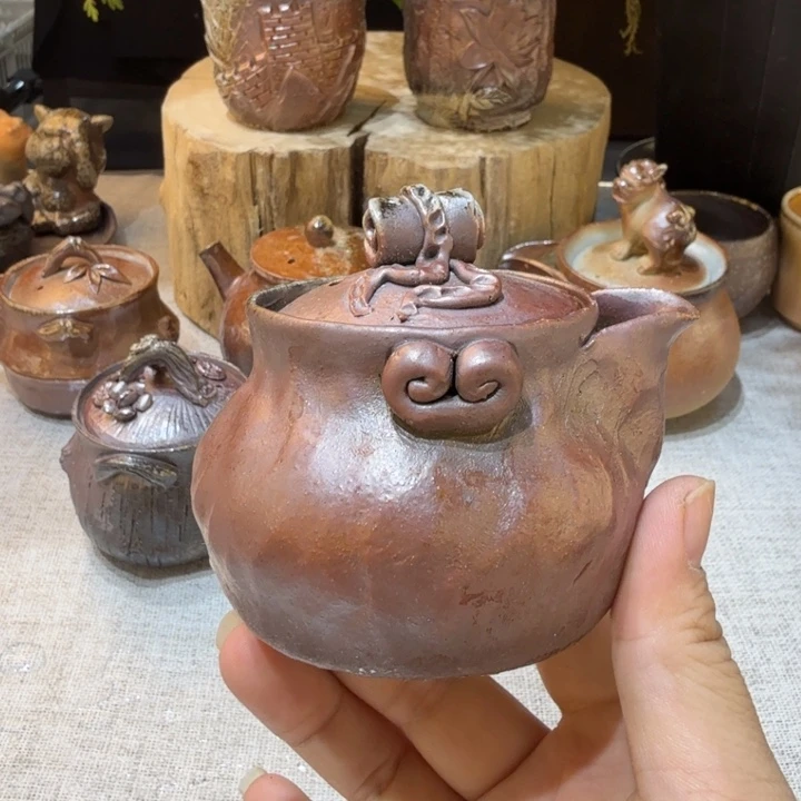 陶盘精品柴烧福利放漏